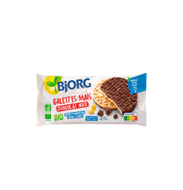 Galette de maïs au chocolat au lait BIO, Bjorg (100 g)  La Belle Vie :  Courses en Ligne - Livraison à Domicile