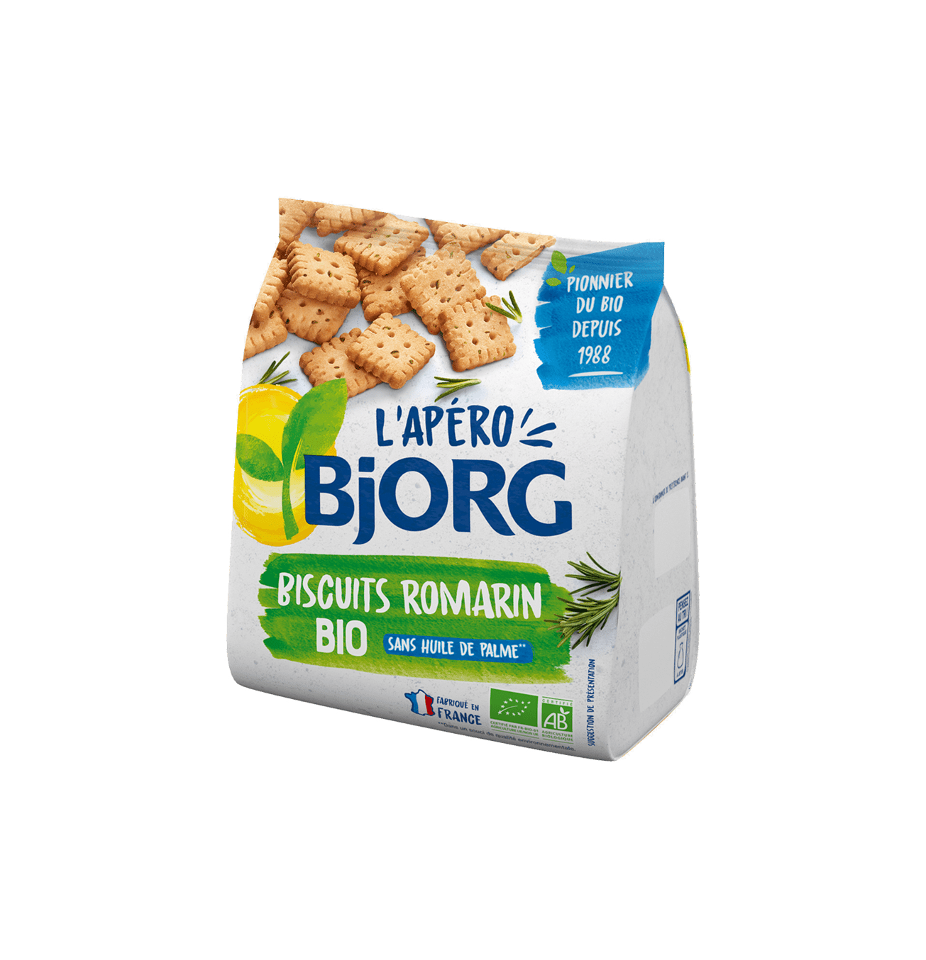 Biscuits Romarin Bio Bjorg 