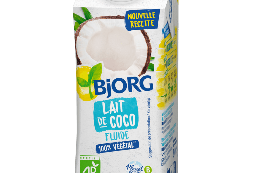Bjorg Crème de coco légère, bio 
