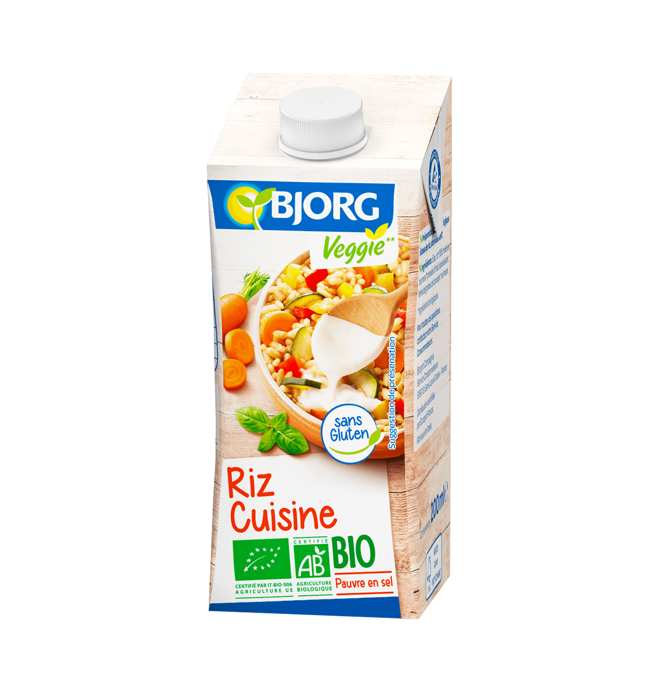 Riz Cuisine 200ml - Alternative à La Crème - Bjorg