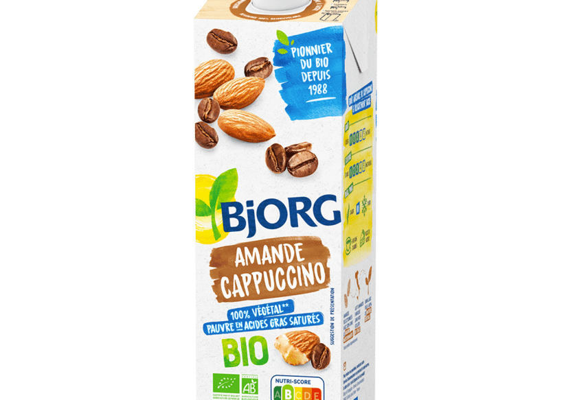 Bjorg Organic Almond Milk No Sugar 1L