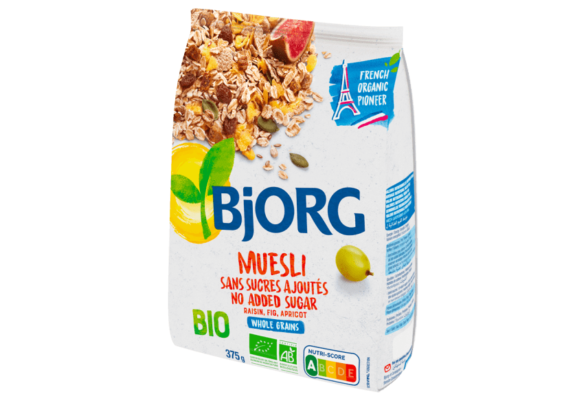 Muesli with no added sugars 375g - Bjorg